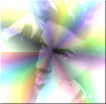 In the original it was the 'Faith' single cover